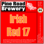 2017 års utgåva av Irish Red Ale. Ligger på fat två månader före upptappning